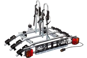 AHAKA Fahrradträger Anhängerkupplung für 3 Fahrräder Heckträger AHK Fahrradheckträger