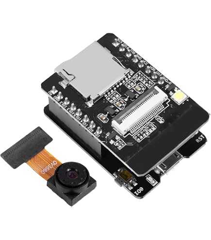 Waveshare ESP32-S3-CAM-OV5640 Scheda Di Sviluppo AI, Con Fotocamera OV5640, Audio Input/output, Supporto Display, Per Visione E Interazione Vocale
