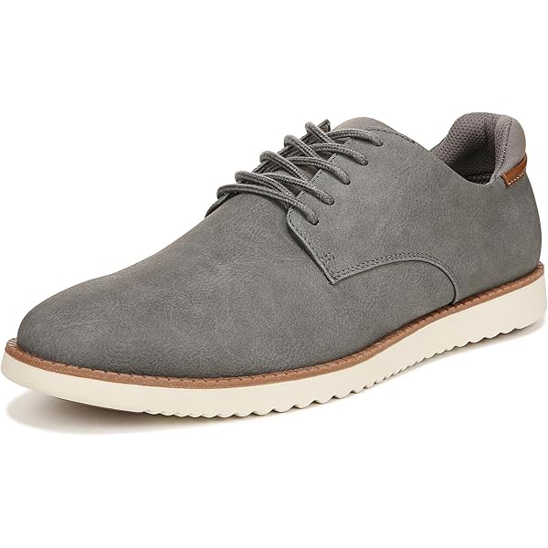Tommy Hilfiger Men\'s Raylon Light Grey Suede Lace-Up Oxford Shoes Amazon.com | Tommy Hilfiger Men main image 3