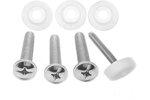 COOL BED SLEEP WELL, PAY LESS COOL BED 4 x Headboard Bolts and Washers Fixings Screws for Divan Beds (4 x Bolts & Washers)