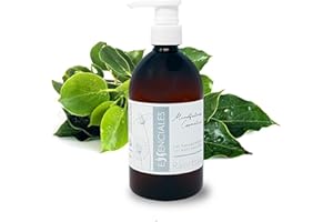 Essenciales - Gel Hidroalcóholico Desinfectante manos con Aceites Esenciales 100% puros (Aceite Esencial Ravintsara, 500 ml)