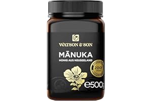 Watson & Son Manuka Honig MGO 200+ 500g | Premium Qualität aus Neuseeland