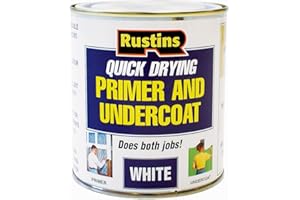 RUSTINS WHPU500 500ml Quick Dry Primer Undercoat - White