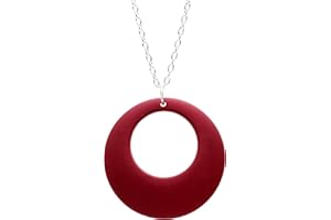 Bluebubble SWINGING 60s Large Round 56mm Hoop Necklace in Gift Bag