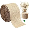 Vintage Juteband 2,5cm X 10m - Natur Dekoband Für Geschenke & Basteln
