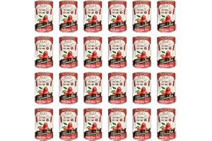 24 x italiensk gourmet Pomodori 100 % italiensk pelati, hel skalad plommontomatsås, burk 400 g