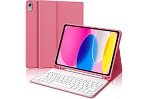 WINCHKING Clavier pour iPad 10 ème - Coque Clavier iPad 10eme Generation, AZERTY