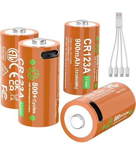 Caricabatterie Intelligente 4 Slot Per Batterie 18650 E Compatibili | Ricarica Rapida, Stop Automatico, Compatibile 14500/18500/21700/26650/32650