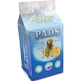 Arquivet, Economy Pack, Super Absorbent Dog Pads, Educational Hygienic Pads, Disposable Pads, Medium (30 Units), 60 x 60 cm