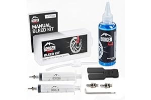 Borgen bleed kit for Magura hydraulic disc brakes I bike brakes service kit I bleeding kit with step-by-step instructions for the perfect bleeding of the brake