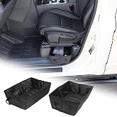 Tumukiw Trunk Organizer For INEOS Grenadier (2020-2025) - Left Side Storage Bag, Black Oxford Cloth