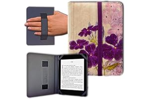 ANVAL Funda para Libro electrónico eReader eBook de 6 Pulgadas - Kobo, Woxter, Tagus, BQ, Energy, SPC, Inves, Papyre, Wolder, Nolim - 6" Universal - elástico (164)