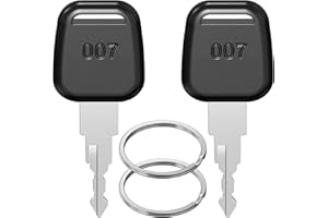 Ancable Chiave compatibile con TSA 007, 2 pezzi 007 chiavi multifunzione per bagagli, Master Key compatibile con TSA per bagagli, valigia, password, serrature TSA