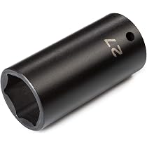 TEKTON 1/2" Antrieb Steckschlüssel 1-1/16" Tief – 6-Kant, SID23027, Mit Lasermarkierung