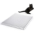 Mardili Cat Repellent/Deterrent Outdoor/indoor Scat Mat for Cats, Dogs, Pests Covers 12 Sq.ft, 16 x 13 Inches, 8 Pack