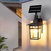 Coverzone 16cm Solar G&uuml;neş Panelli LED Bah&ccedil;e Lambası 2 Filament | 3000K Sarı Işık, 200 Lumen, Hareket Sens&ouml;rl&uuml;, G&uuml;&ccedil;l&uuml; ve Daya