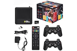 Whatsko 2025 Nouveau Retrowave G11 Pro, Console Retro Wave G11 Pro avec Plus de 70 000 Jeux, 60 émulateurs, Console de Jeux rétro 4K, Console de Jeux Portable Plug and Play avec manettes sans Fil