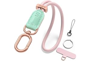 SURPHY Cordon Telephone Portable Multifonctionnelle à la Mode, Lanière de Poignet Réglable Solide et Durable, Dragonne de Lanière pour les Clés, les Ecouteurs et plus