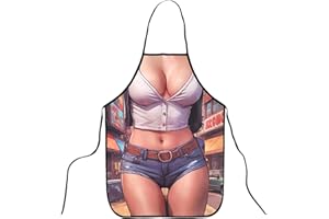 Cosysparks Grembiule Donna Divertente,Sexy Funny Novelty Cucina Grembiuolo Novelty Grembiuolo Cucina Cucina Grembiuolo BBQ Party Grembiuolo per Adulti per Donne Regalo