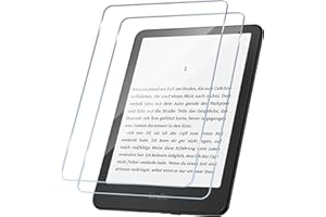 Yantree Compatibile con Kindle Paperwhite 2024 7"/Kindle Colorsoft Signature Edition Vetro Temperato, 2 x Durezza 9H Pellicola Prottetiva, Anti Graffio Senza Bolle Anti-Impronte HD Glass