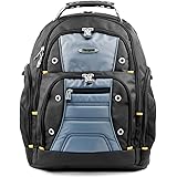 Targus Drifter Backpack Designed for Travel and Commute Outdoor Use fits up to 15.6-Inch Laptop, Black/Grey (TSB238EU)