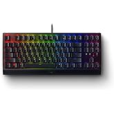 Razer BlackWidow V3 Tenkeyless TKL Mechanical Gaming Keyboard: Yellow Mechanical Switches - Linear & Silent - Chroma RGB Ligh