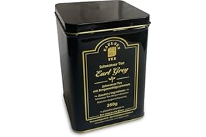 ‎PAULSEN TEE PURE TEA Earl Grey, Paulsen schwarzer Tee mit Bergamotte Aroma 350g in einer für Lebensmittel geeigneten Dose