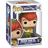 Funko Pop! Disney: Peter Pan 70th - Peter With Flute- Figura in Vinile da Collezione - Idea Regalo - Merchandising Ufficiale 