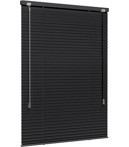 Dtch® Aluminium Jaloezie - Fine - 25 Mm - Blauw - 90 X 175 Cm