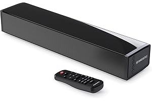 Oakcastle Soundbar Altoparlanti Bluetooth | Casse Home Theater | Console di Gioco | Sistema Audio Telefono Wireless| Desktop PC| Computer Portatile | Lettore DVD | Connettività HDMI e Bluetooth SB40