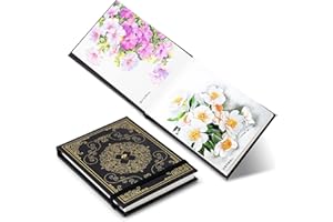 Paul Rubens Papier aquarelle, presse à froid, 50% coton, 63,5 kg/300 g/m², 20 feuilles de 13,2 x 9,6 cm, carnet de croquis aquarelle de voyage pour débutants et artistes