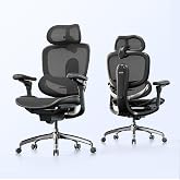 SIHOO Doro C300Pro V2 Office Chair, Adaptive Support Total Body, Black | 8D Armrest, Breathable Mesh, 135&deg; Tilt, High Back, f