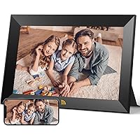 KODAK Digitaler Bilderrahmen WLAN 10.1 Zoll, HD IPS-Touchscreen Elektronischer Bilderrahmen mit 32 GB Speicher, Automatische 