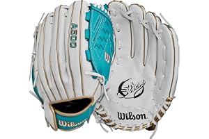 WILSON Unisex tonåring A500 ungdom Outfield Softball-handske