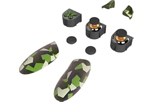 Thrustmaster ESWAP X Green Color Pack - Pack de modules de manette personnalisables pour Xbox Series X|S, Xbox One et PC