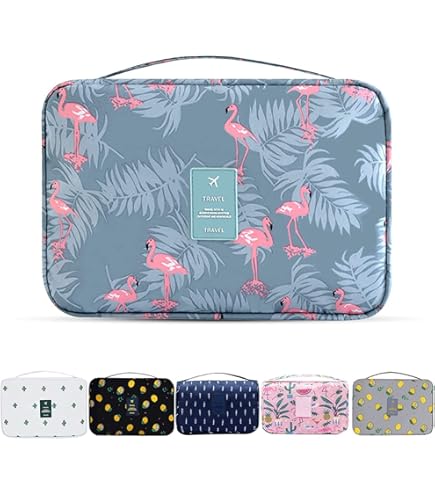 Beauty Case Legami Hello Beauty Tema Daisy - Borsa Trucchi Spaziosa Con Zip, Tasche Interne E Porta Pennelli - Foto 11