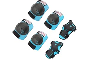 SOHOUR HOME Youth & Kids Knee Pads Elbow Pads Wrist Guards Set for 3-15 Years Child Roller Skate, Scooter, Inline Skating, Cycling, BMX Bike