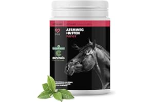 Peticare bronquios y Tos remedio para Caballos | Apoya vías respiratorias y resfriados | Expectorante | Fórmula a Base de Hierbas | Jarabe para la Tos en Polvo | Libre de OGM | petHorse Health 4609
