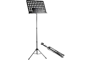 ROCKJAM Windsor G905 - Soporte para Partitura de Orquesta, color Negro
