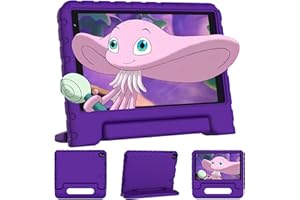 FACETEL Tablet Bambini 8 Pollici Android Tablet Tablet Per Bambini con WiFi, Istruzione Giochi Software Bambini Preinstallato (iWAWA), Controllo Parentale, RAM + ROM, Bluetooth - Viola