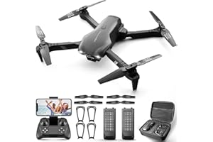 4DRC V13 Drone for kids Adults with 1080P HD FPV Camera, Foldable Mini RC Quadcopter With Waypoint, Functions,Headless Mode,Altitude Hold,Gesture Selfie,3D Flips,Beginners Toys Gifts