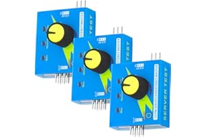 AZDelivery 3 x Multi Servo Tester 3CH, per controllare velocità e corrente dei Servo ECS CCPM e-Book incluso!