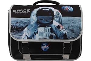 Cartable 38 cm NASA Gris Bagtrotter