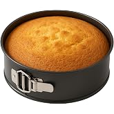CHEFZOCO Round Pastry Mould, Cake Mould, Baking Mould, Cake Mould, Cake Mould, Holds up to 230&deg;C, Non-Stick, Quick Release Cl