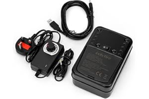 onlyfire BBQ Grill Motor Adjustable Rotisserie Grill Spit Gear Motor DC 3-12V 3.5W for Shish Kebab Spit Turner Electrical Equipment of the Grill Grill Spit Rotisserie