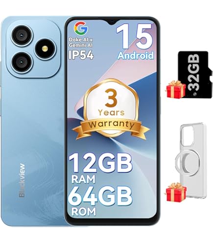 Blackview WAVE 8 Mobile Phones 2025, Newest Android 15 Phone, Octa