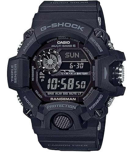 G-Shock Casio Rangeman GW-9400YJ-1JF Black Yellow Tough