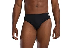 TYR Costume Slip in Tessuto Anti Cloro Durafast Elite Slip Uomo in Tinta Unita per Allenamento Uomo