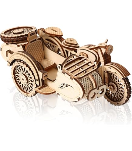 UGEARS V8 Motor Modellbausatz 3D Holzpuzzle für Erwachsene DIY-Kits als Geschenk