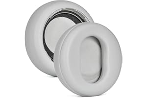 ZLiT Do słuchawek Microsoft Surface 1/2, wymienne nauszniki do Microsoft Surface 1. i 2. generacji, poduszki do słuchawek, nauszników (jasnoszare)